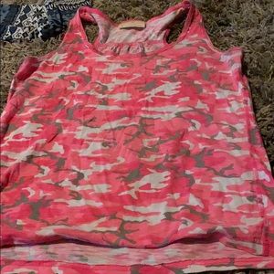 Pink Camo shirt for women!